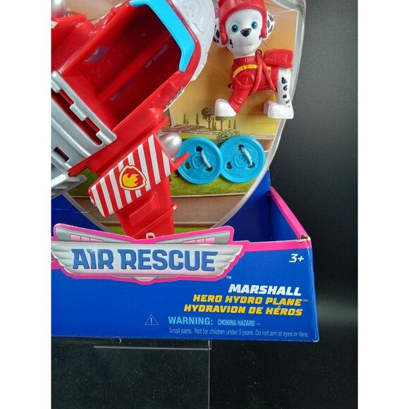 Paw Patrol Air Rescue Marshall Hero Hydro Plane Toy For Kids Ages 3+ - Picture 2 of 6